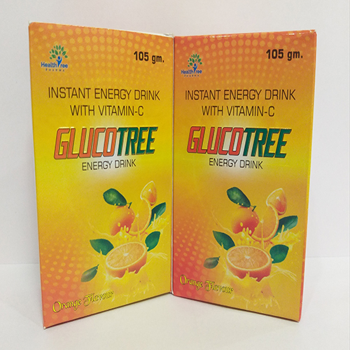 Product Name: Glucotree, Compositions of are Instant Energy Drink With Vitamin C - Healthtree Pharma (India) Private Limited