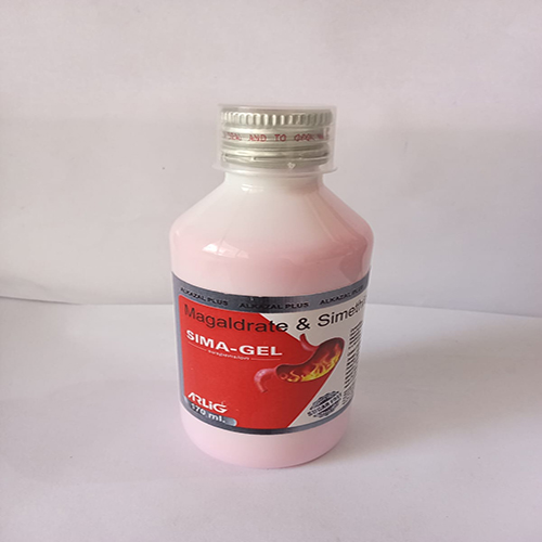 Product Name: SIMA GEL, Compositions of SIMA GEL are MAGALDRATE - Arlig Pharma