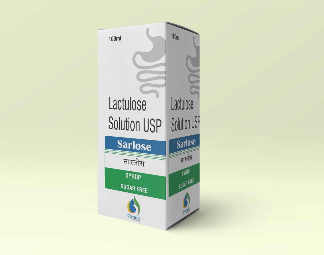 Product Name: Sarlose , Compositions of Sarlose  are Lactulose solution  usp - Cynak Healthcare