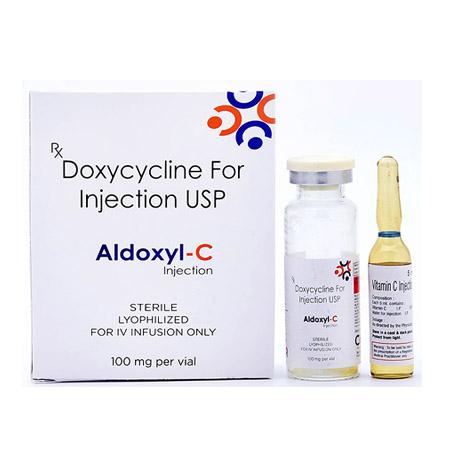 Product Name: ALDOXYL C, Compositions of ALDOXYL C are Doxycycline For Injection USP - Cista Medicorp