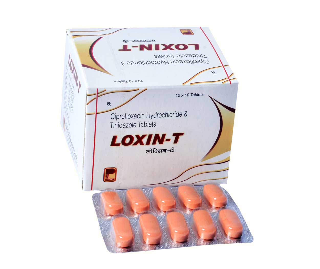 Product Name: Loxin T, Compositions of Loxin T are Ciprofloxacin Hydrochloride & Tinidazole Tablets - Park Pharmaceuticals