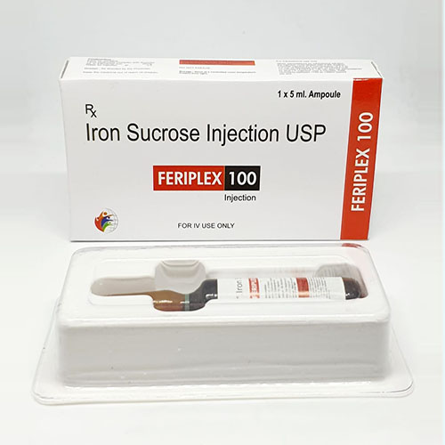 Product Name: Feriflex 100, Compositions of Feriflex 100 are Iron Sucrose Injection USP - Pride Pharma
