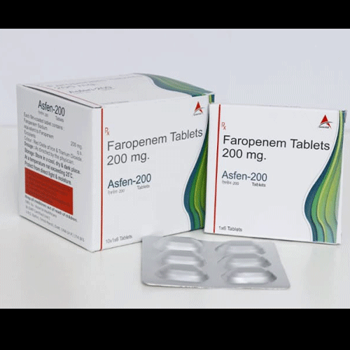 Product Name: Asfen 200, Compositions of Asfen 200 are Faropenem - Asterisk Laboratories