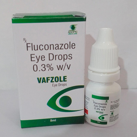 Product Name: Vefzole , Compositions of Vefzole  are Fluconazole Eye Drops 0.3 W/V - Ronish Bioceuticals