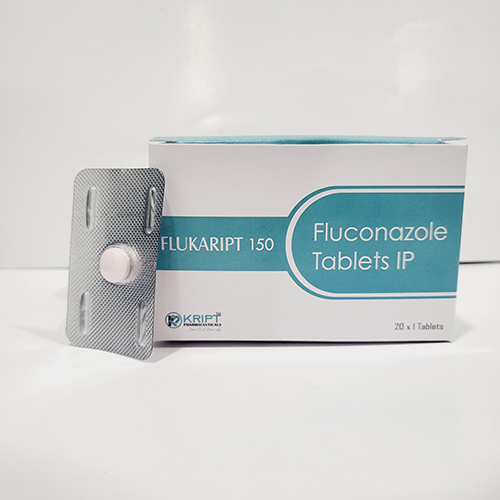 Product Name: FLUKARIPT 150, Compositions of FLUKARIPT 150 are Fluconazole tablets IP - Kript Pharmaceuticals