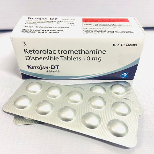 Product Name: KETOJAN DT, Compositions of KETOJAN DT are KEETOROLAC TROMETHAMINE DISPERSIBLE - Janus Biotech