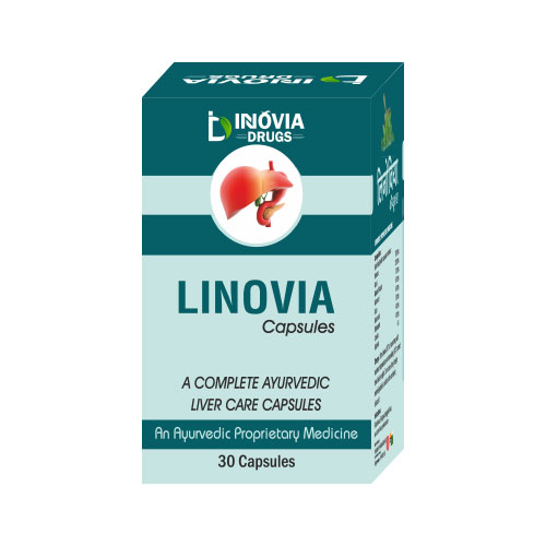 Product Name: Linzovia, Compositions of Linzovia are A Complete Ayurvefdic Liver care Capsules - Innovia Drugs