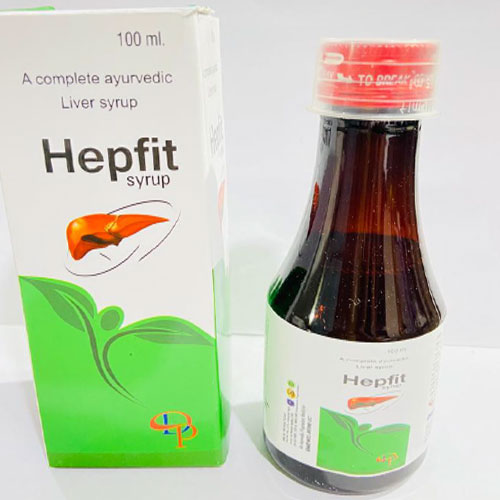 Product Name: Hepfit, Compositions of Hepfit are A complete ayurvedic Liver Syrup - Disan Pharma