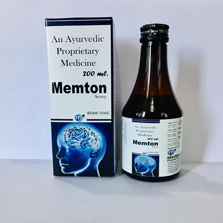 Product Name: Memton, Compositions of Memton are An Ayurvedic Proprietary Medicine - Medilente Pharma Private Limited