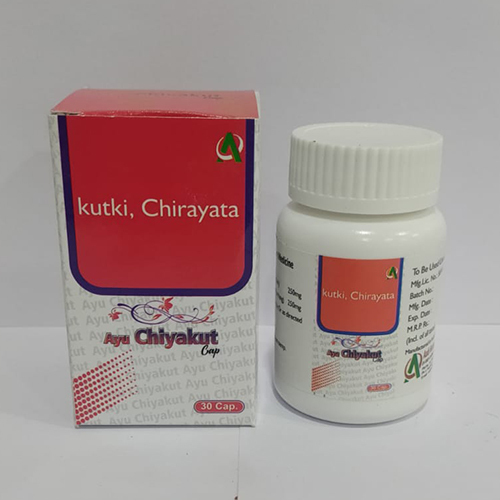 Product Name: Ayu Chiyayukt, Compositions of Ayu Chiyayukt are Kutki,Chirayata - Aadi Herbals Pvt. Ltd