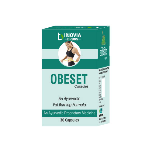 Product Name: Obeset, Compositions of Obeset are An Ayurvedic Proprietary Medicine - Innovia Drugs