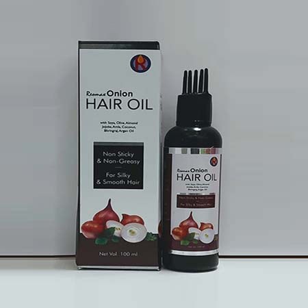 Product Name: Hair Oil, Compositions of Hair Oil are Non Sticky & Non Greasy For Silky & Smooth Hair - Reomax Care