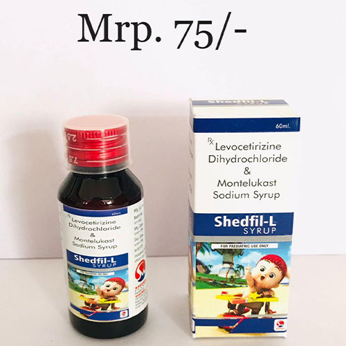 Product Name: Shedfil L, Compositions of Shedfil L are Levocetirizine Dihydrochloride & Montelukast Sodium - Shedwell Pharma Private Limited