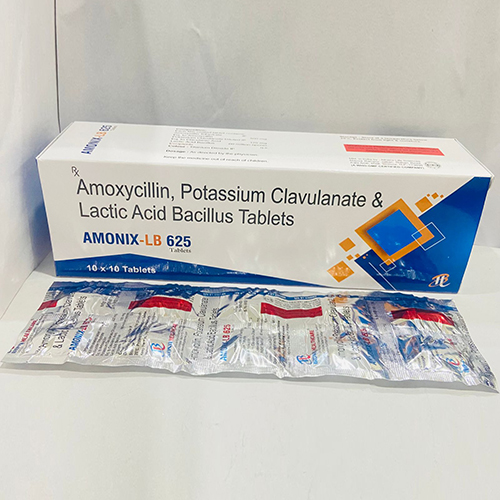 Product Name: Amonix, Compositions of Amonix are Amoxycillin and Potassium Clavulanate and Lactic Acid Bacillus Tablets - Disan Pharma