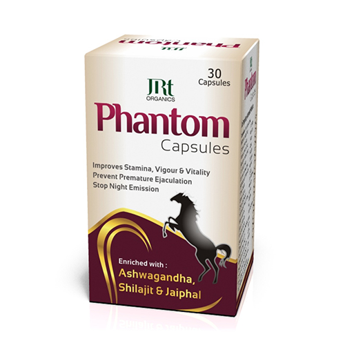 Product Name: Phantom, Compositions of Phantom are Improve Stamina,Vigour & Vitality Prevent Premature Ejaculation Stop Night Emission - JRT Organics