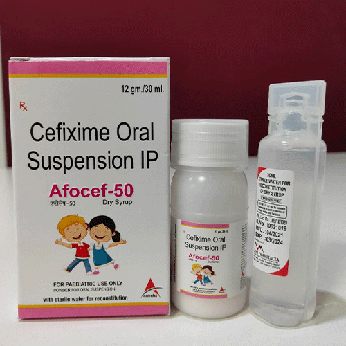 Product Name: Afocef 50, Compositions of Afocef 50 are Cefixime Oral - Asterisk Laboratories