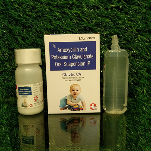 Product Name: Clavtic CV, Compositions of Clavtic CV are Amoxicillin & Potassium Clavulanate Oral Suspension IP - Crossford Healthcare