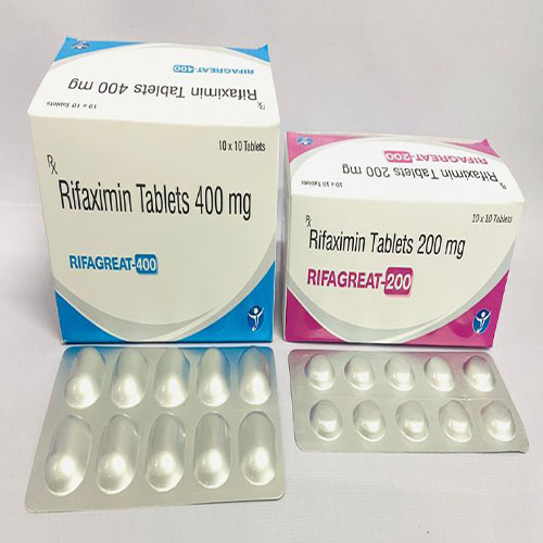 Product Name: Rifagreat 400, Compositions of Rifagreat 400 are Rifaximin - Janus Biotech