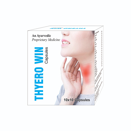 Product Name: Thyero Win, Compositions of Thyero Win are An Ayurvedic Proprietary Medicine - Marowin Healthcare