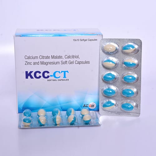 Product Name: KCC CT, Compositions of KCC CT are CALCIUM CITRATE MALATE, CALCITRIOL, ZINC, MAGNESIUM - Aeon Remedies