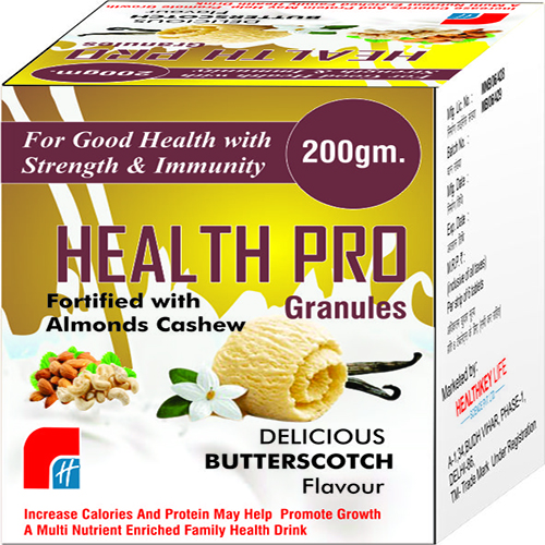 Product Name: Health Pro, Compositions of Health Pro are Fortified with Almonds Cashew - Healthkey Life Science Private Limited