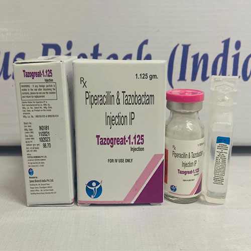 Product Name: Tazogreat, Compositions of Tazogreat are Piperacillin & Tazobactam - Janus Biotech