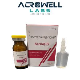 Product Name: Acrorab IV, Compositions of Acrorab IV are Rabeprazole Injection IP - Acrowell Labs Private Limited