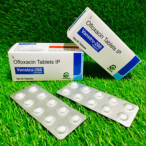 Product Name: Vanstru 200, Compositions of Vanstru 200 are Ofloxacin - Gvans Biotech Pvt. Ltd