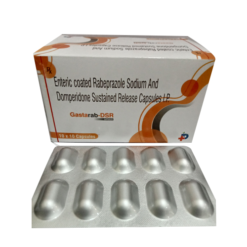 Product Name: Gastarab DSR, Compositions of Gastarab DSR are Enteric coated Rabeprazole Sodium And Domperidone Sustained Release Capsules IP - Paraskind Healthcare