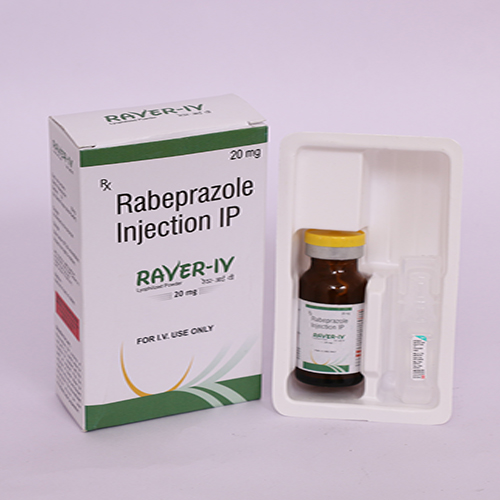 Product Name: Raver IV, Compositions of Raver IV are Rabeprazole Injection IP - Biomax Biotechnics Pvt. Ltd