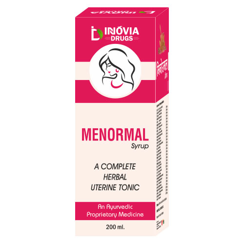 Product Name: Menormal, Compositions of Menormal are A Complete Herbal Uterine Tonic - Innovia Drugs