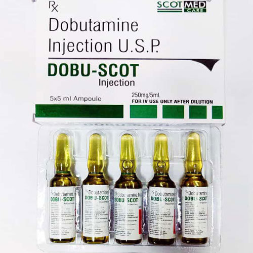 Product Name: Dobu Scot, Compositions of Dobu Scot are Dobutamine - Maxsquare Healthcare