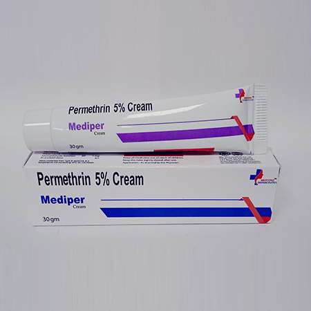 Product Name: Mediper, Compositions of Mediper are Permethrin 5% Cream - Ronish Bioceuticals