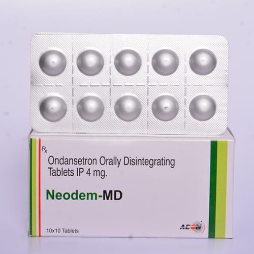 Product Name: NEODEM MD, Compositions of NEODEM MD are ONDENSTERON 4mg - Aeon Remedies