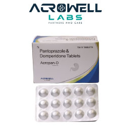 Product Name: Acropan D, Compositions of Acropan D are Pantaprazole and Domperidone Tablets - Acrowell Labs Private Limited