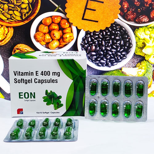Product Name: Eon, Compositions of Eon are Vitamine E 400mg - Healthkey Life Science Private Limited