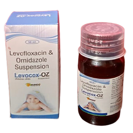 Product Name: Levocoz OZ, Compositions of Levocoz OZ are Levofloxacin & Ornidazole Suspension - Kevlar Healthcare Pvt Ltd