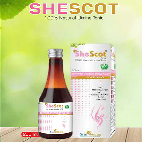 Product Name: Shescot, Compositions of Shescot are 100% Natural Uterine Tonic - Pharma Drugs and Chemicals