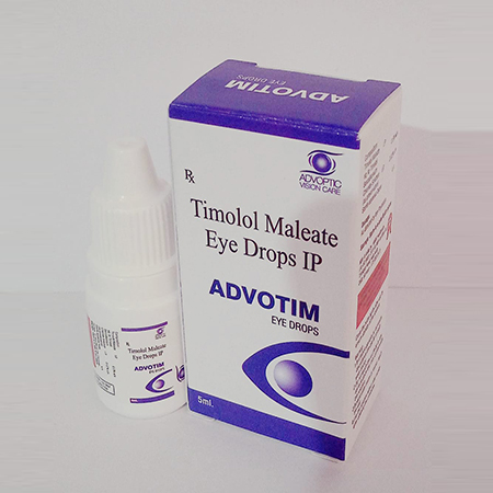 Product Name: Advotim, Compositions of Advotim are Timolol Maleate Eye Drops IP - Ronish Bioceuticals