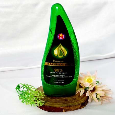 Product Name: Aloevera, Compositions of Aloevera are Pure Aloevera - Reomax Care