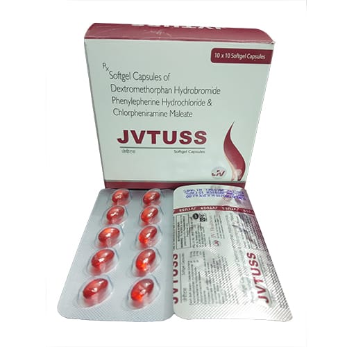 Product Name: JVTUSS LS Syrup, Compositions of  Levosalbutamol Sulphate 1 mg  - Ambroxol HCl 30 mg  - Guaiphenesin 50mg  are  Levosalbutamol Sulphate 1 mg  - Ambroxol HCl 30 mg  - Guaiphenesin 50mg  - JV Healthcare