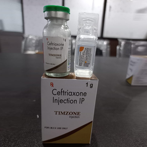Timzone are Ceftriaxone Injection IP - Timbre Healthcare