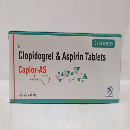 Product Name: Caplor AS, Compositions of Caplor AS are Clopidogrel & Aspirin Tablets - Yazur Life Sciences