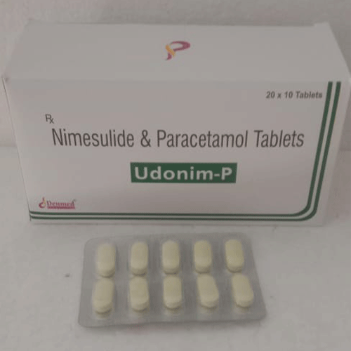 Product Name: Udonim P, Compositions of Udonim P are Nimesulide & Paracetamol - Denmed Pharmaceutical