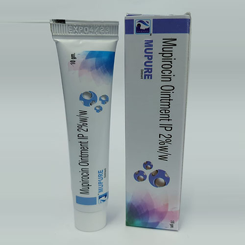 Product Name: Mupure, Compositions of Mupure are Mupirocin Ointment IP 2% W/W - WHC World Healthcare