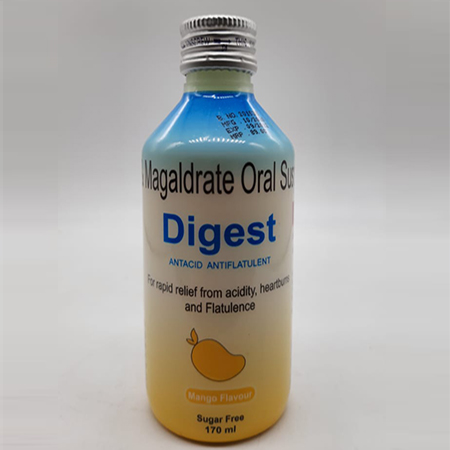 Product Name: Digest, Compositions of Digest are Simethicone and Magaldrate Suspension - Acinom Healthcare