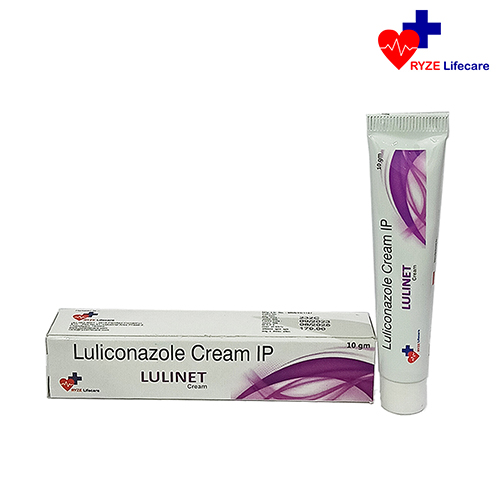 Product Name: LULINET, Compositions of LULINET are Luliconazole cream IP  - Ryze Lifecare