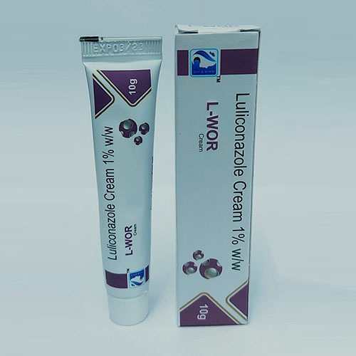 Product Name: L WOR, Compositions of L WOR are Luliconazole Cream 1% W/W - WHC World Healthcare