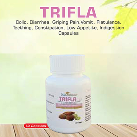 Product Name: Trifla , Compositions of Trifla  are Colic ,Diarrhea,Griping Pain,Vomit,Flatulance,Teething,Constipation,Low Appetite,Indigestion - Scothuman Lifesciences