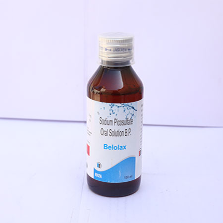 Product Name: Belolax, Compositions of Belolax are Picosulfate 5mg - Eviza Biotech Pvt. Ltd